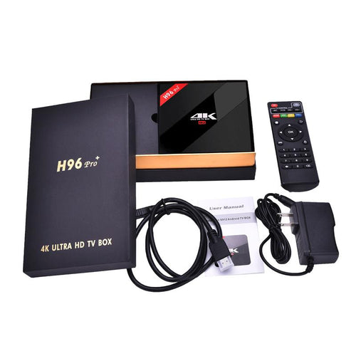 H96 Pro+ with Kodi 17.3 and 1 Month IPTV - Atomic Media Center